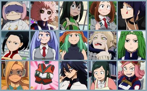 my hero academia characters female|My Hero Academia: Every Girl In Class 1